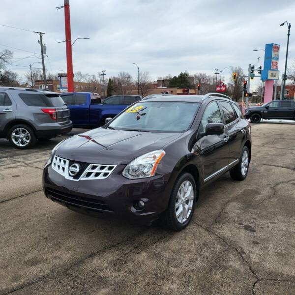 2012 Nissan Rogue for sale at Bibian Brothers Auto Sales & Service in Joliet IL