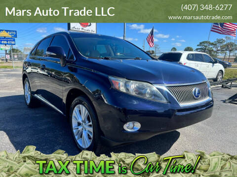 2010 Lexus RX 450h for sale at Mars Auto Trade LLC in Orlando FL