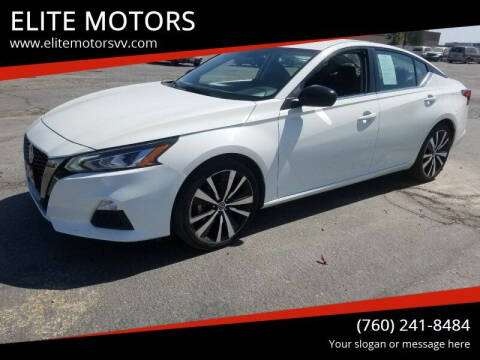 2019 Nissan Altima for sale at ELITE MOTORS in Victorville CA