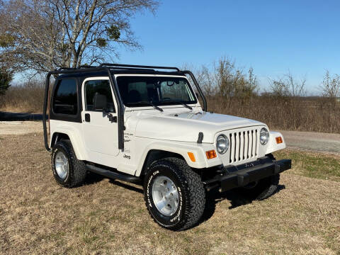 jeep wrangler 2001 sport sherman tx road off