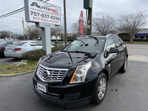 2015 Cadillac SRX for sale at AutoPro Virginia LLC in Virginia Beach VA