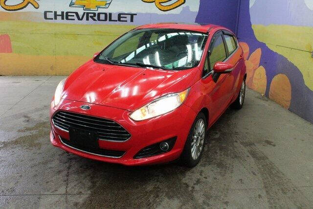 Used 2014 Ford Fiesta Titanium with VIN 3FADP4FJ0EM129516 for sale in Grand Ledge, MI