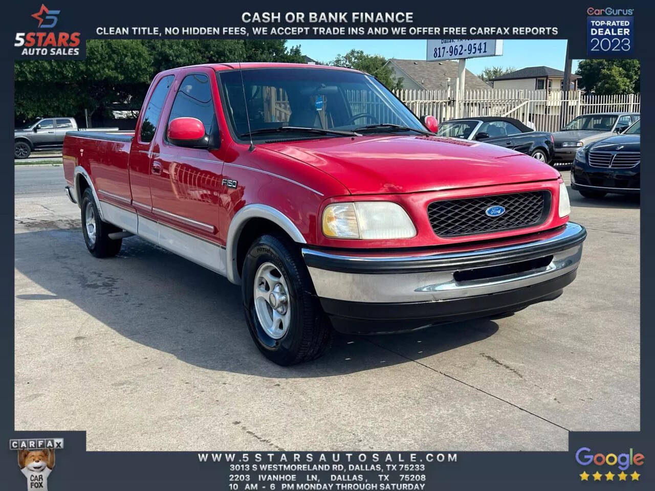 1997 Ford F150 For Sale In Sachse, TX