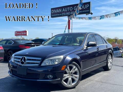2009 Mercedes-Benz C-Class for sale at Divan Auto Group in Feasterville Trevose PA