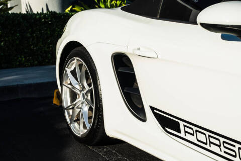 2017 Porsche 718 Boxster