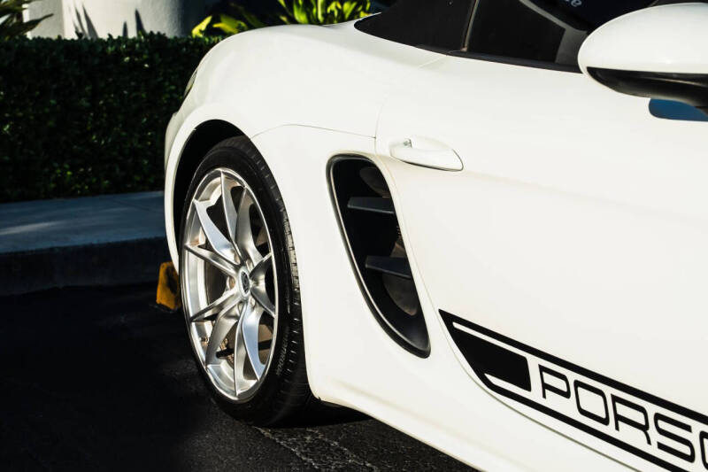 2017 Porsche 718 Boxster