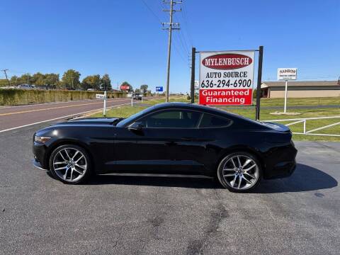 2015 Ford Mustang for sale at MYLENBUSCH AUTO SOURCE in O'Fallon MO