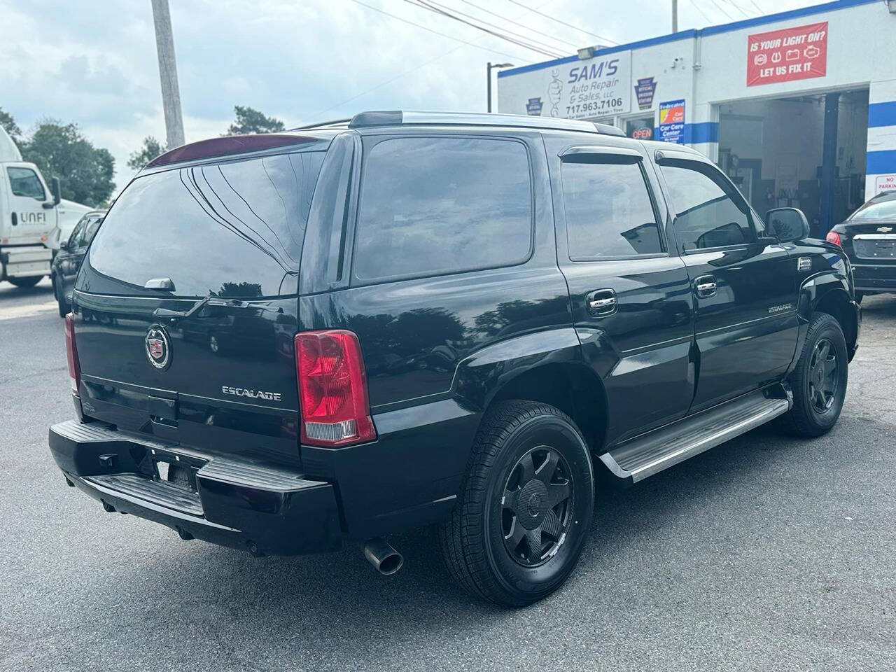 2006 Cadillac Escalade for sale at Sams Auto Repair & Sales LLC in Harrisburg, PA