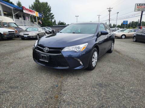 2015 Toyota Camry for sale at Leavitt Auto Sales and Used Car City in Everett WA