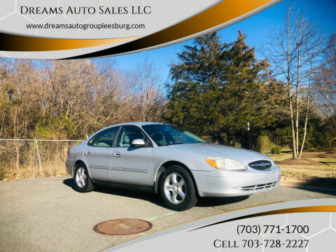 2003 Ford Taurus for sale at Dreams Auto Sales LLC in Leesburg VA