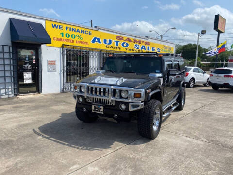 2007 HUMMER H2 for sale at Sam's Auto Sales in Houston TX