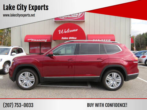 2018 Volkswagen Atlas for sale at Lake City Exports in Auburn ME