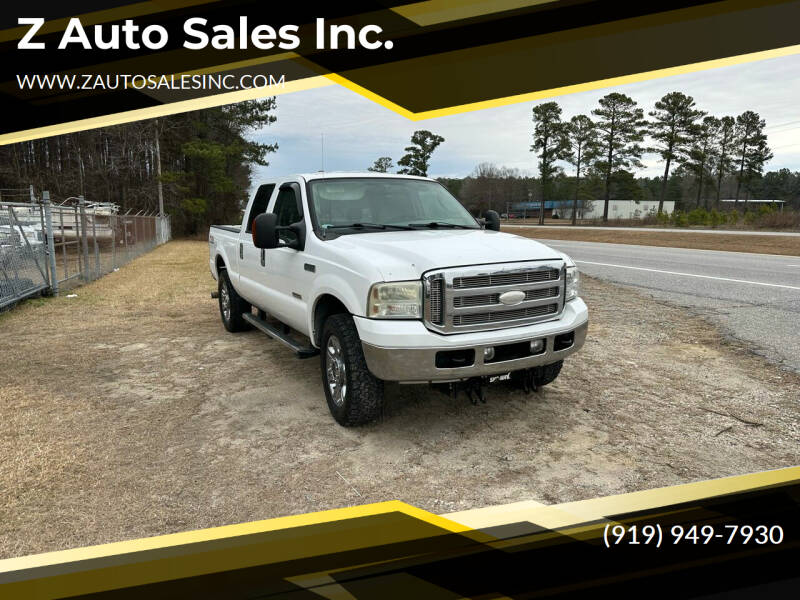 2005 Ford F-250 Super Duty for sale at Z Auto Sales Inc. in Rocky Mount NC