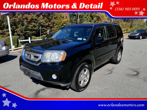 2010 Honda Pilot for sale at Orlandos Motors & Detail in Winston Salem NC