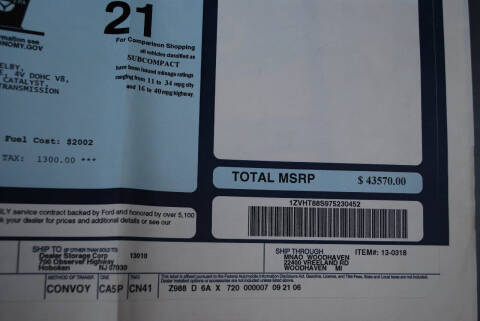 2007 Ford Shelby GT500