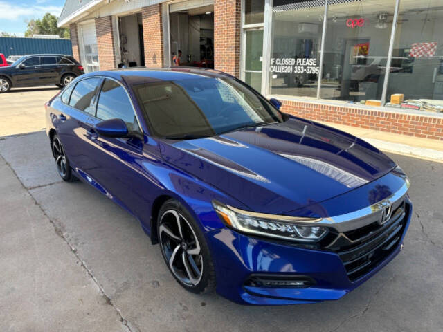 2018 Honda Accord for sale at Kansas Auto Sales in Ulysses, KS