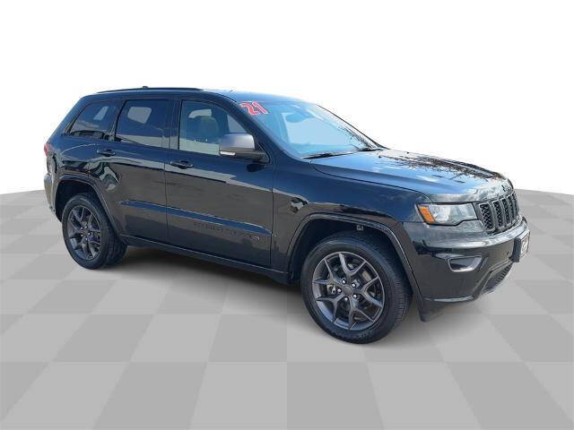 Used 2021 Jeep Grand Cherokee 80th Edition with VIN 1C4RJFBG1MC580137 for sale in Waterloo, IA