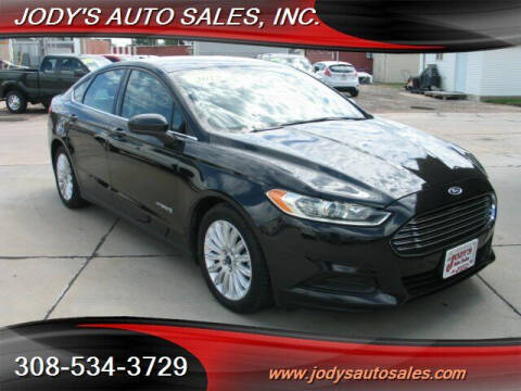 2015 Ford Fusion Hybrid for sale at Jody's Auto Sales in North Platte NE