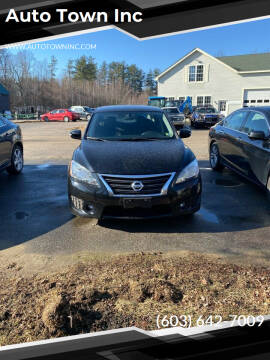 2015 Nissan Sentra for sale at Auto Town Inc in Brentwood NH