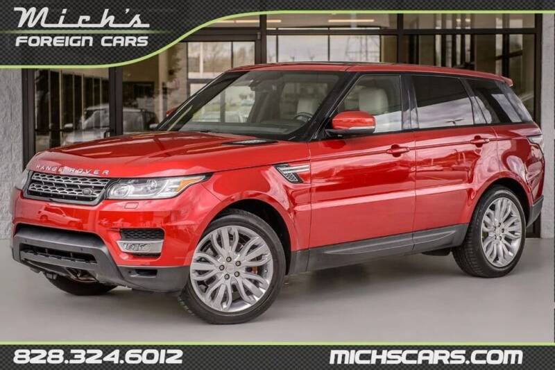 2015 Land Rover Range Rover Sport for sale at Mich's Foreign Cars in Hickory NC