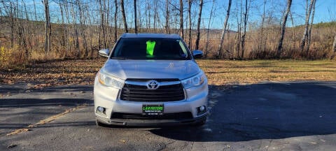 2016 Toyota Highlander for sale at L & R Motors in Greene ME