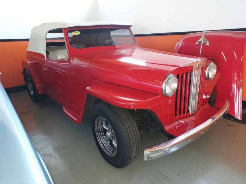 1948 Willys Jeepster for sale at Haggle Me Classics in Hobart IN