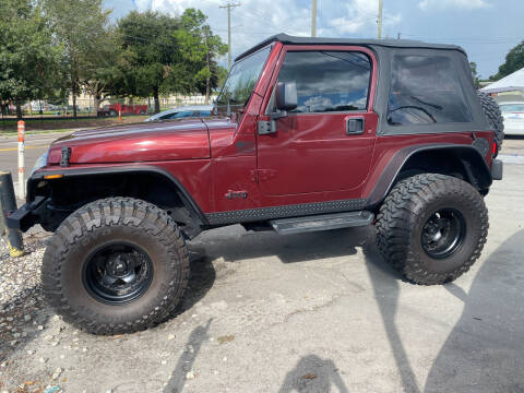 2002 Jeep Wrangler for sale at Bay Auto Wholesale INC in Tampa FL