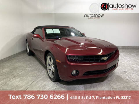 2011 Chevrolet Camaro for sale at AUTOSHOW SALES & SERVICE in Plantation FL