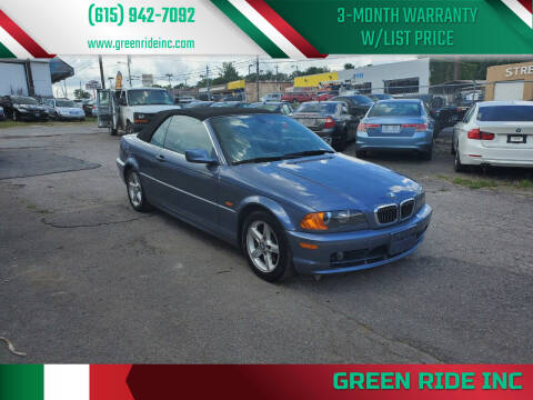 2003 BMW 3 Series for sale at Green Ride Inc in Nashville TN