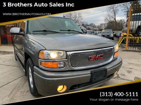 2005 GMC Yukon XL for sale at 3 Brothers Auto Sales Inc in Detroit MI
