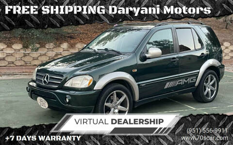 2000 Mercedes-Benz M-Class for sale at FREE SHIPPING     Daryani Group - FREE SHIPPING Daryani Group in Riverside CA