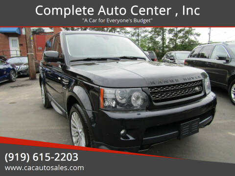 2012 Land Rover Range Rover Sport for sale at Complete Auto Center , Inc in Raleigh NC