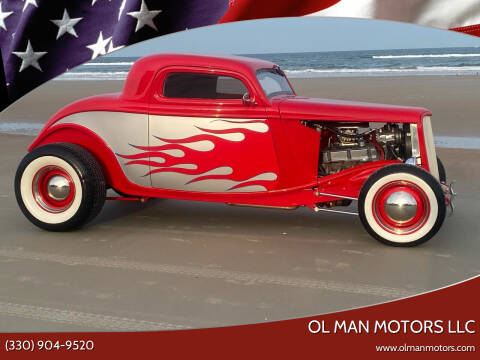 1933 Ford 3 Window Coupe for sale at Ol Man Motors LLC - Cars/Trucks in Louisville OH