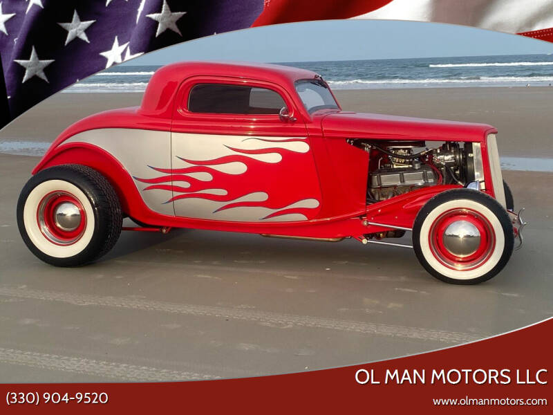 1933 Ford 3 Window Coupe for sale at Ol Man Motors LLC - Cars/Trucks in Louisville OH