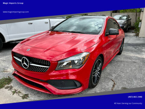 2018 Mercedes-Benz CLA for sale at Magic Imports Group in Longwood FL