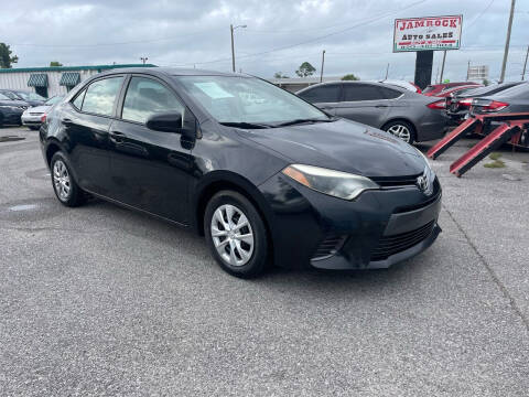 2015 Toyota Corolla for sale at Jamrock Auto Sales of Panama City in Panama City FL