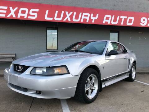 2002 Ford Mustang for sale at Texas Luxury Auto in Cedar Hill TX