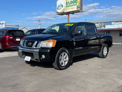 2012 Nissan Titan for sale at MAGIC AUTO SALES, LLC in Nampa ID