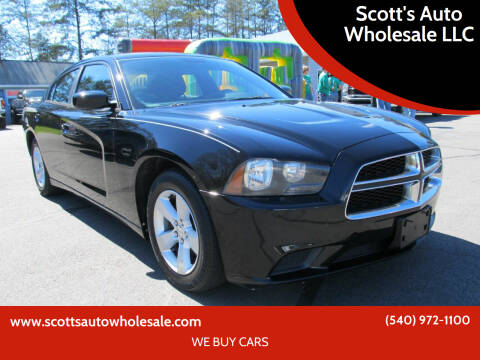 2014 Dodge Charger for sale at Scott's Auto Wholesale LLC in Locust Grove VA