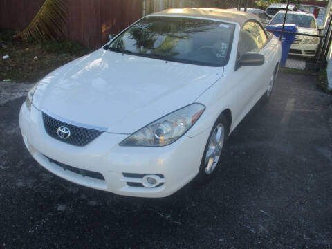 2008 Toyota Camry Solara for sale at K & V AUTO SALES LLC in Hollywood FL