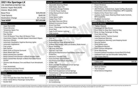 2021 Kia Sportage LX