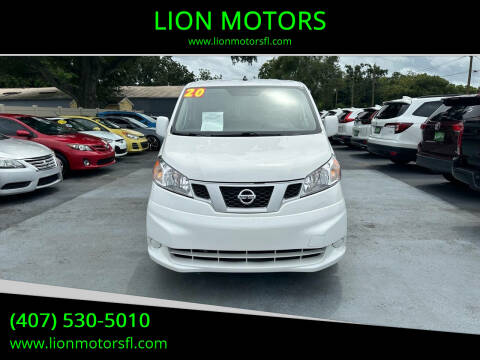 2020 Nissan NV200 for sale at LION MOTORS in Orlando FL