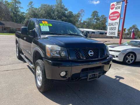 2010 Nissan Titan for sale at VSA MotorCars in Cypress TX