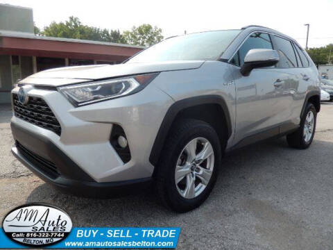 2020 Toyota RAV4 Hybrid for sale at A M Auto Sales in Belton MO