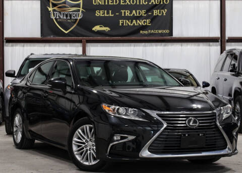 2017 Lexus ES 350 for sale at United Exotic Auto in Houston TX