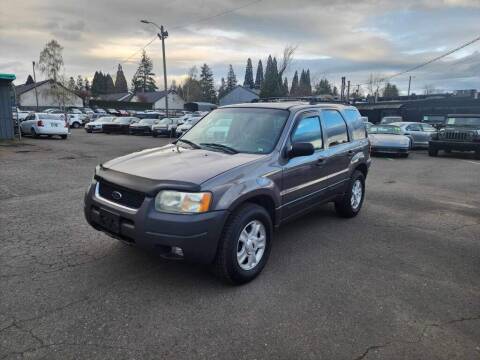 2003 Ford Escape for sale at ALPINE MOTORS in Milwaukie OR