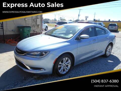 2015 Chrysler 200 for sale at Express Auto Sales in Metairie LA