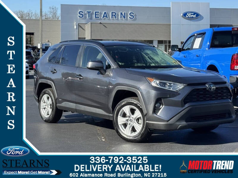 2019 Toyota RAV4 Hybrid for sale at Stearns Ford in Burlington NC