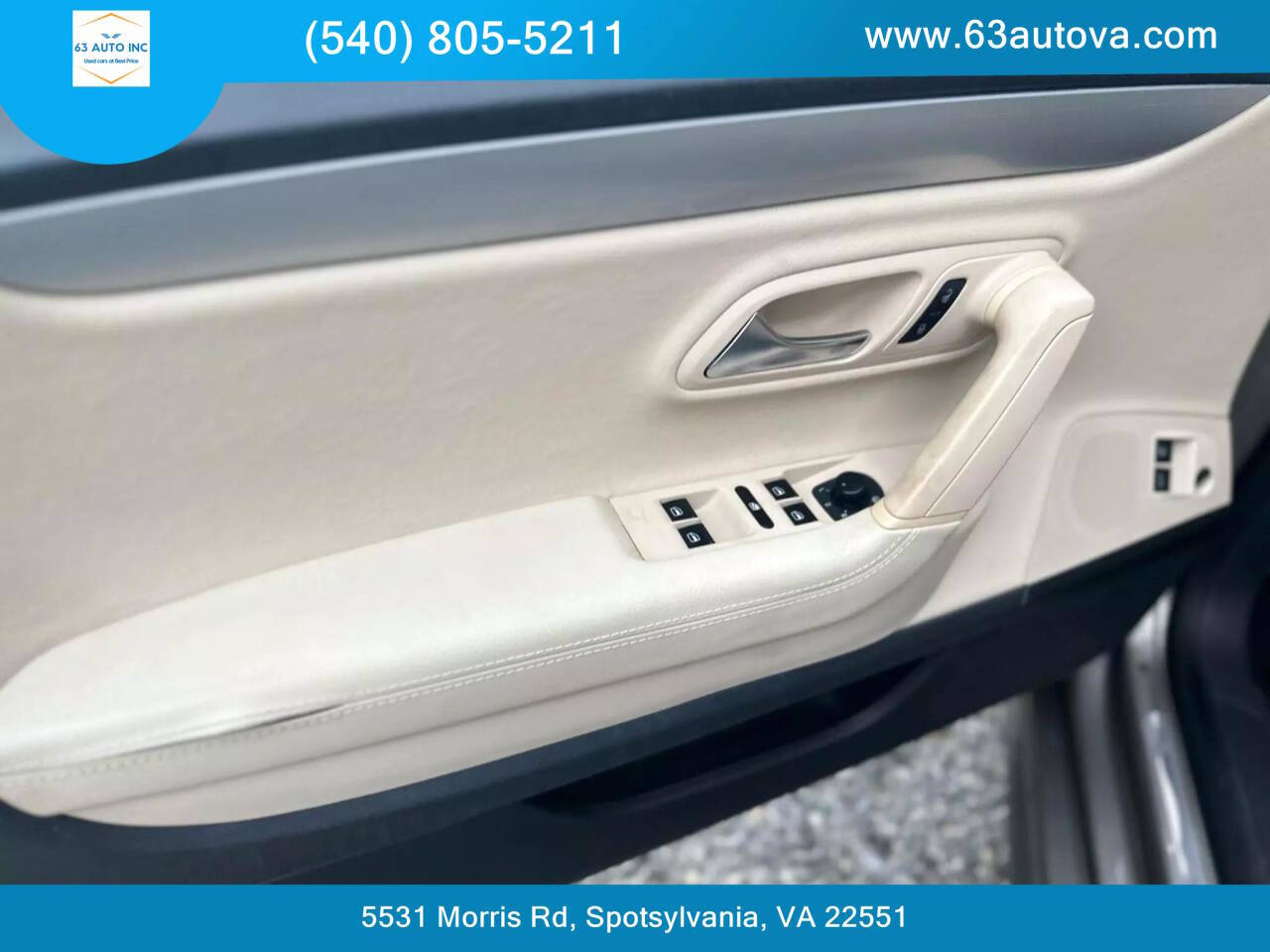 2011 Volkswagen CC for sale at 63 Auto Inc in Spotsylvania, VA