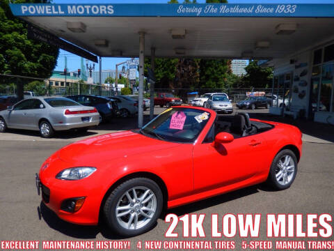 2012 Mazda MX-5 Miata for sale at Powell Motors Inc in Portland OR